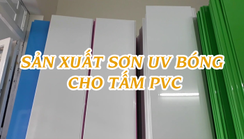 PRODUCTION OF GLASS UV PAINT FOR PVC SHEET